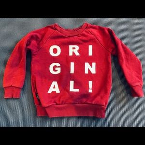 Tiny Tribe ORIGINAL kids sweatshirt - size 5